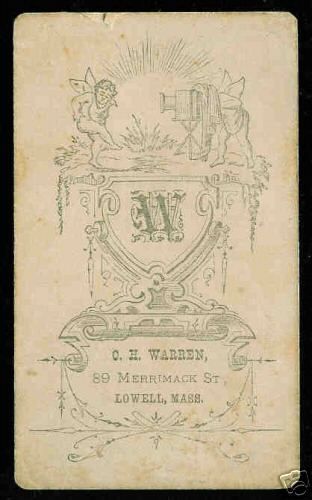 1871 CDV Warren Lowell